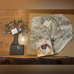 Pair of 2003 Hallmark Family Tree Ornament Display Stands